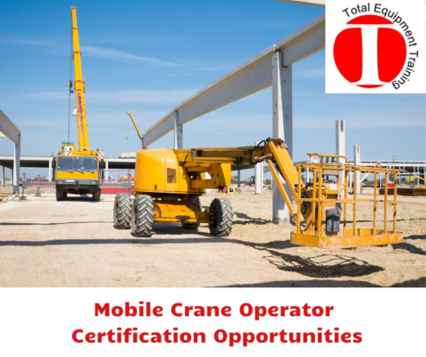 Opportunities with mobile crane certification